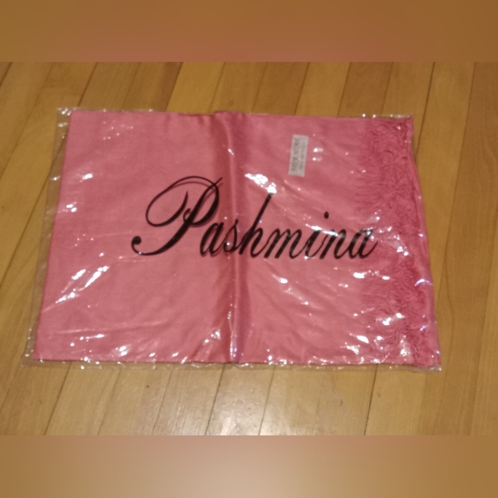 Pashmina Pink Scarf New